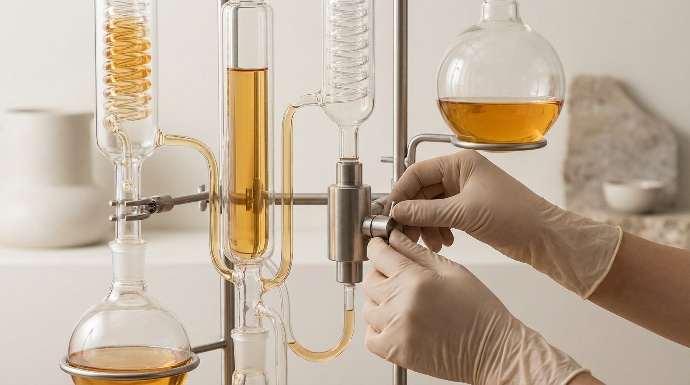 Cyclodextrin capture process preserving volatile compounds at low temperature